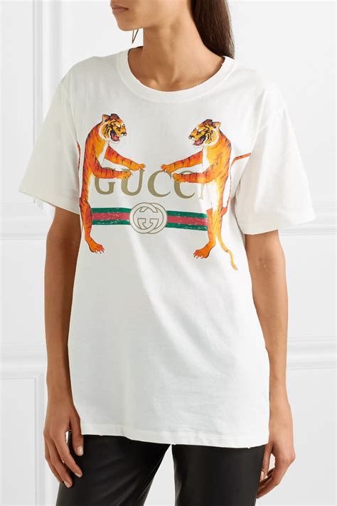 Gucci tiger graphic t shirt